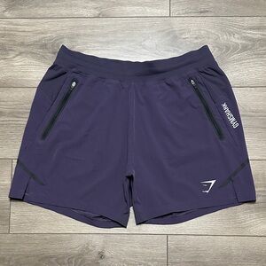 Gymshark Apex 5" Perform Training Shorts Slim Fit Neptune Purple Size XL